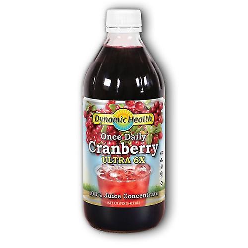 Dynamic Health Laboratories Cranberry Ultra 6x, 16 Oz (Pack Of 1)