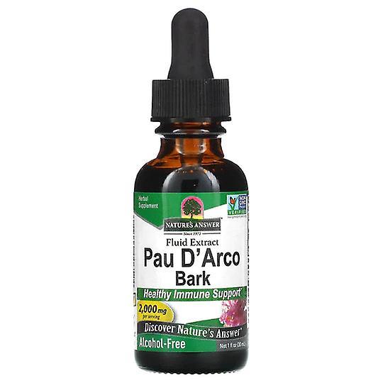 Nature's Answer Nature’s answer -  pau d'arco alcohol free extract, 1 oz