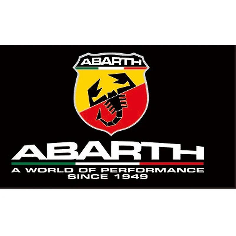 Scitoo Election 90x150cm Car Flag Fiat Abarth Banner 3x5ft Polyester Scorpion 120 x 180cm