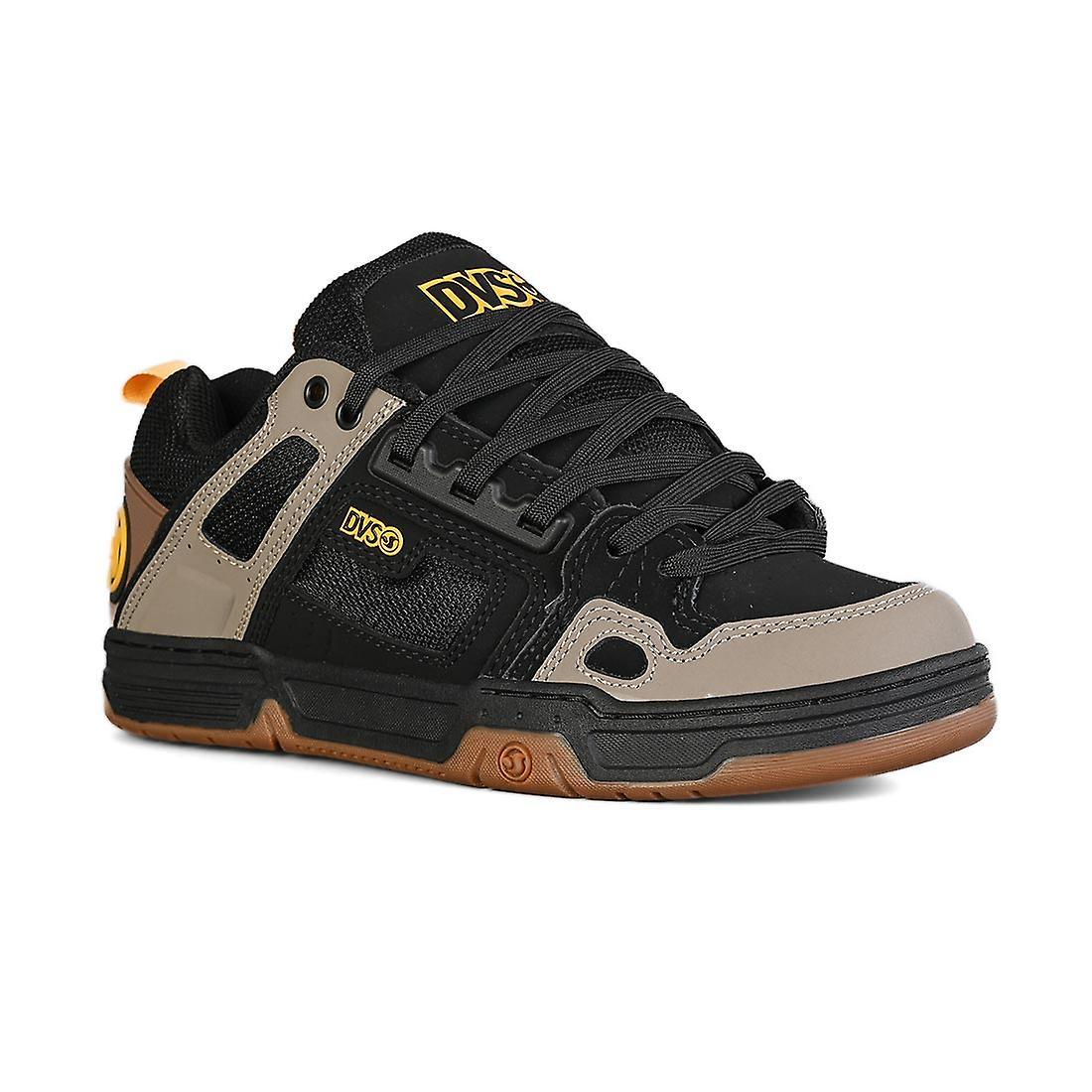 DVS Comanche Skate Shoes - Brindle/Black/Yellow UK 8.5 / EU 43