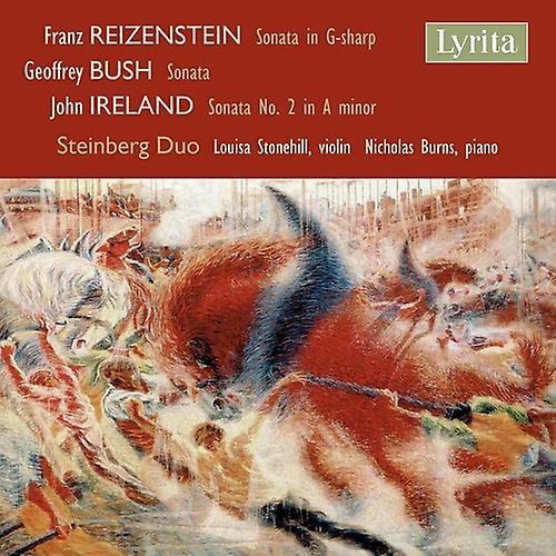 Lyrita Busch / Ireland / Duo / Stonefill / Burns - Reizenstein Bush & Ireland: Sonatas For Violin & Piano                 [COMPACT DISCS] USA import