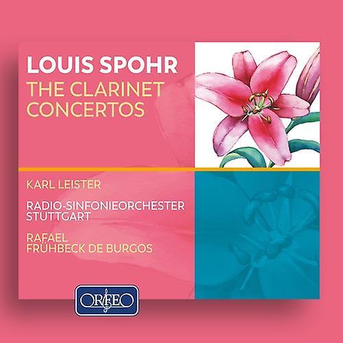 Orfeo Spohr / Leister / Burgos - Clarinet Concertos  [COMPACT DISCS] 2 Pack USA import