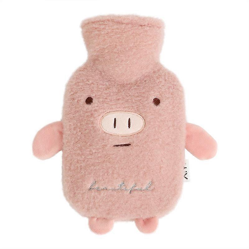 Shindat 1L Hot Water Bottle with Cover(Pig)