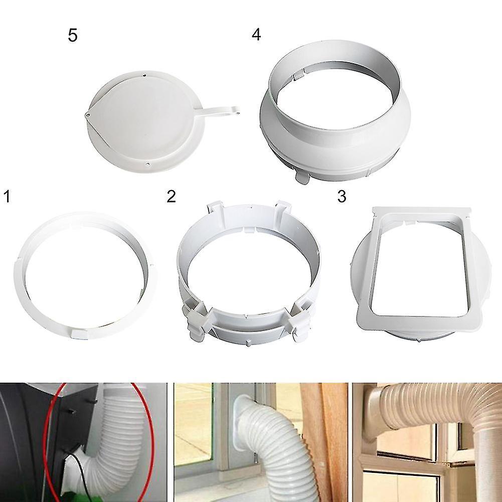 Vention Portable Air Conditioner 15cm Window Seal Air Vent Exhaust Duct Pipe Hose Interface Connector Adaptor For Mobile Air Conditioner 4