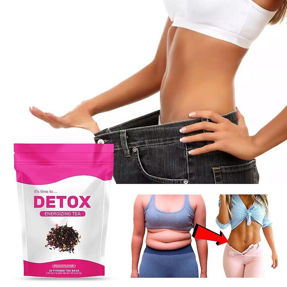 Handuo Detox Tea for Body Detox Natural Herbal Energy Tea 1Packs 28pcs