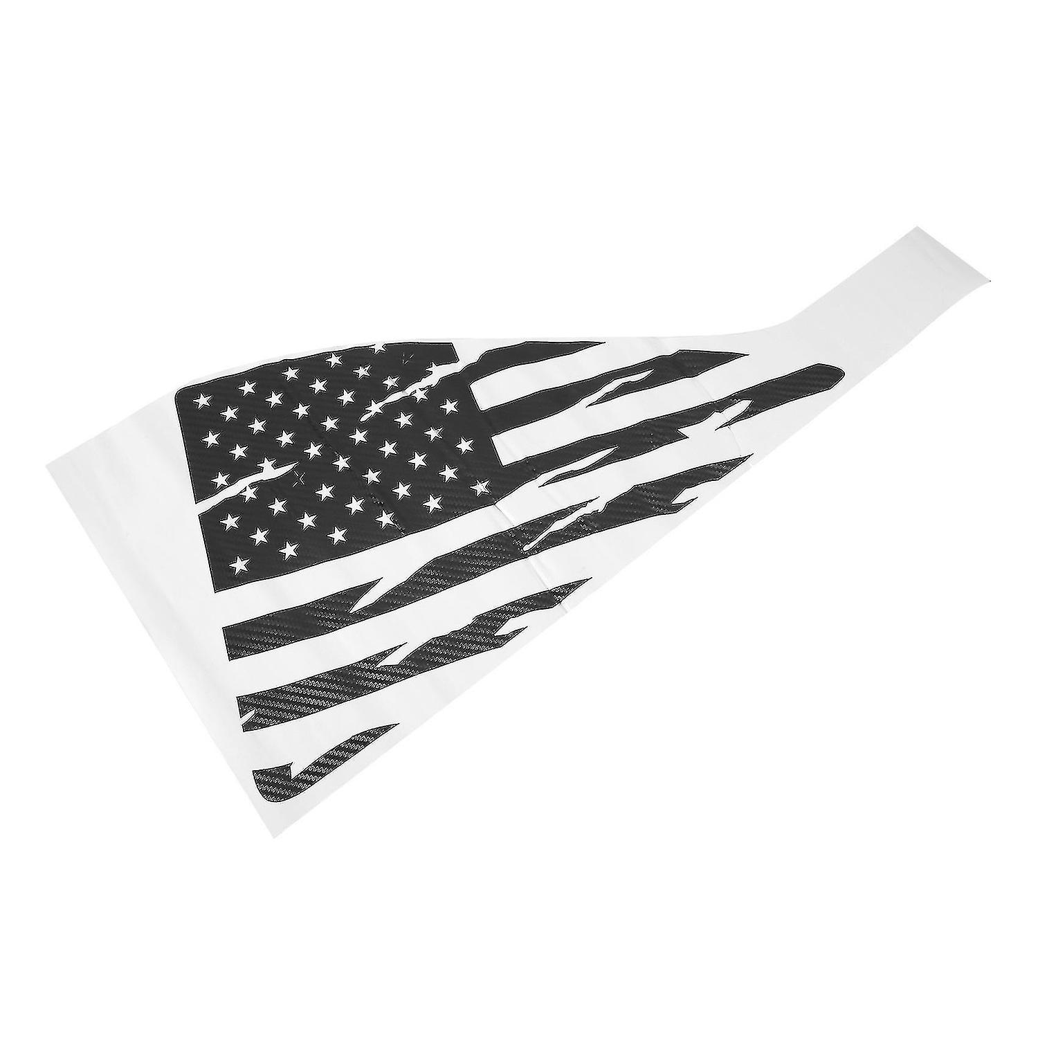 celebrate success Window Decal Carbon Fiber Rear Window Distressed Flag Sticker For Camaro 2010 2011 2012 2013 2014 2