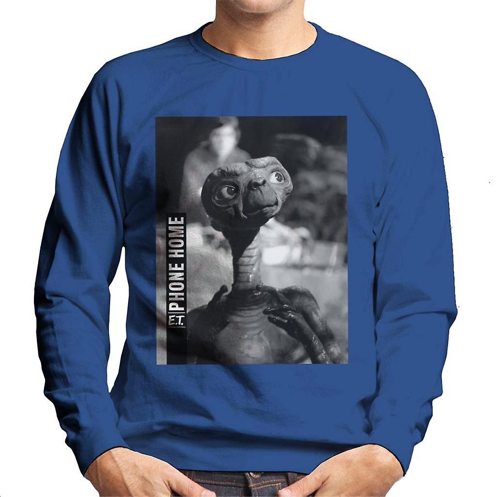 E.T. E.T. Phone Home Cinematic Shot Men's Sweatshirt Royal Blue X-Large