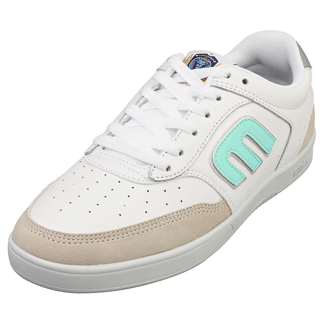 Etnies The Aurelien Mens Skate Trainers in White Mint 10 UK