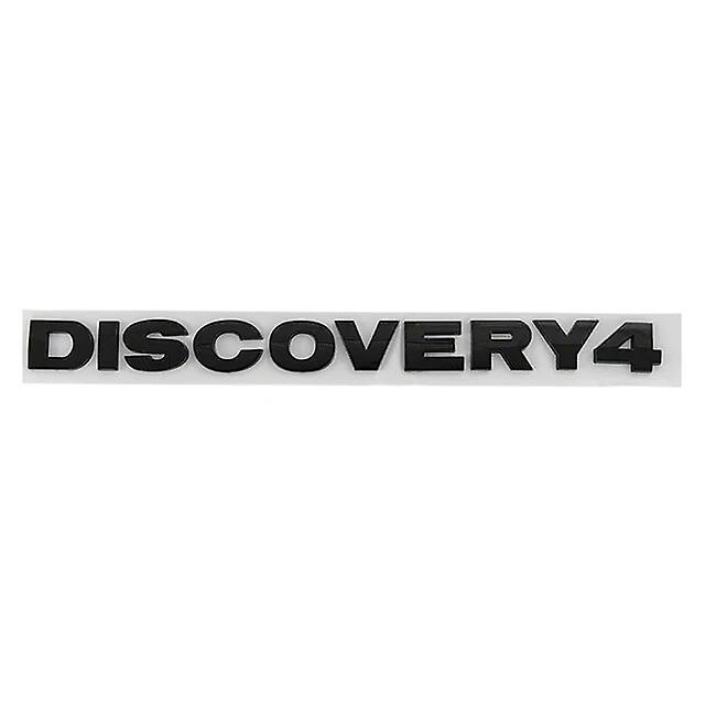 Hikig 3d Abs Discovery Emblem Letters Car Front Hood Badge Bonnet Logo Covers Sticker For Land Rover Discovery 4 3 5 2 Td5 Accessories Trunk Glossy...