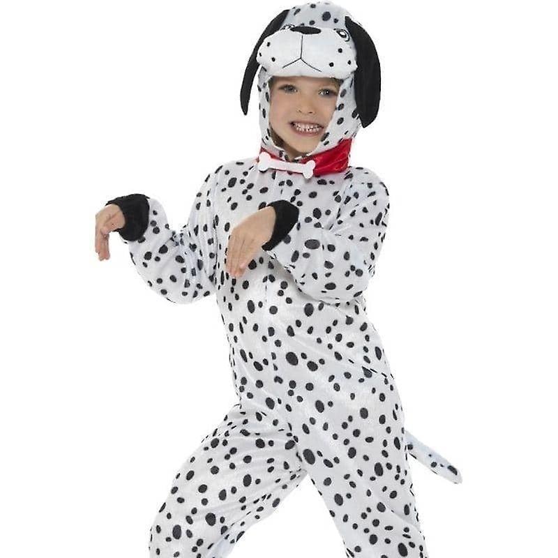 Smiffys Dalmatian Costume Kids Black White 22500l black/white Medium