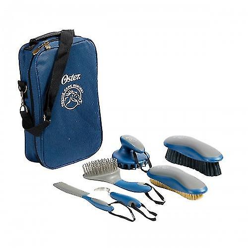 Oster Seven Piece Horse Grooming Kit Blue One Size