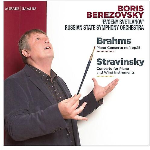 Mirare Boris Berezovsky - Brahms & Stravinsky: Piano Concertos [COMPACT DISCS] USA Import