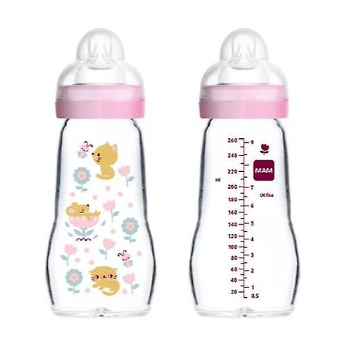 MAM Baby Feel good neutral glass baby bottle 1 unit of 260ml