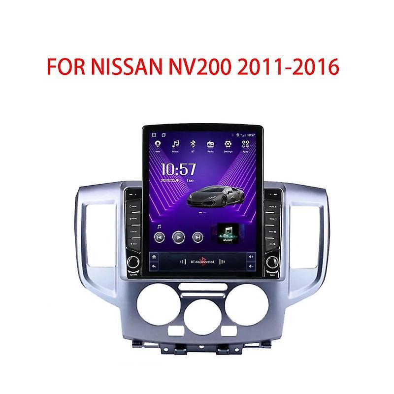 JIULUNET 9.7" Android For NISSAN NV200 2011-2016 Tesla Type Car Radio Multimedia Video Player Navigation GPS