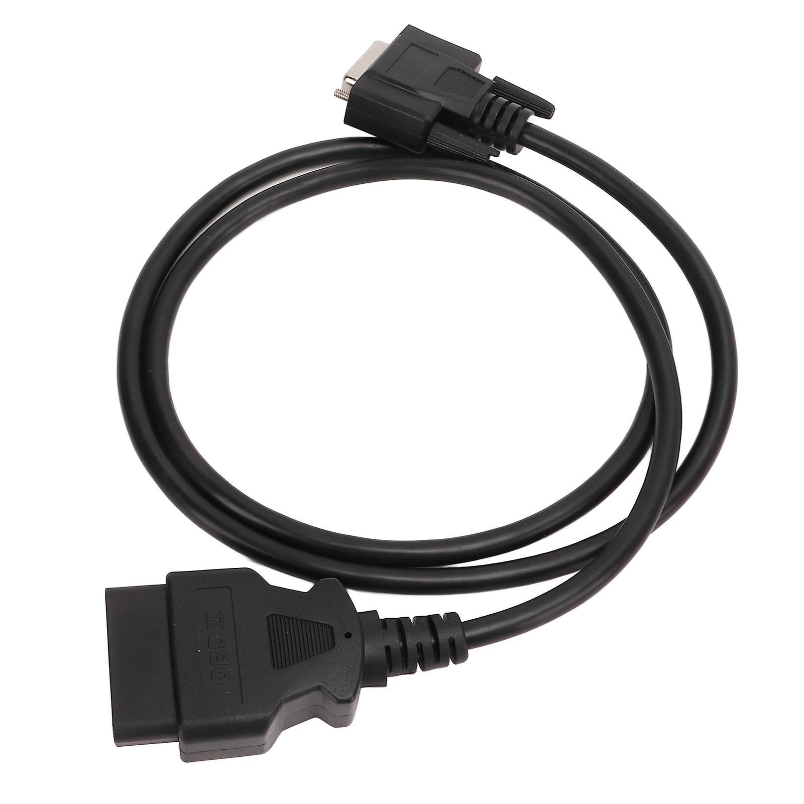 Gift Main OBD2 Cable OBDII Test Diagnostic Connector Adapter Cable Replacement for Launch CRP123 CRP129