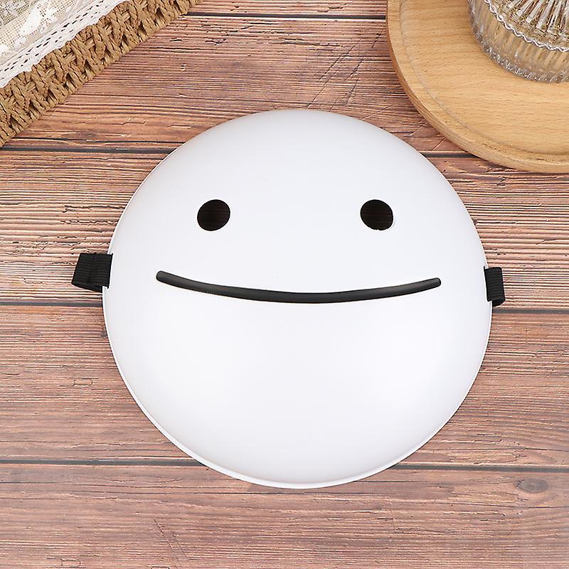 Unbrand Cosplay Halloween Masks Dreams Masks Cartoon Anime White Smile Masks Helmet 1pc