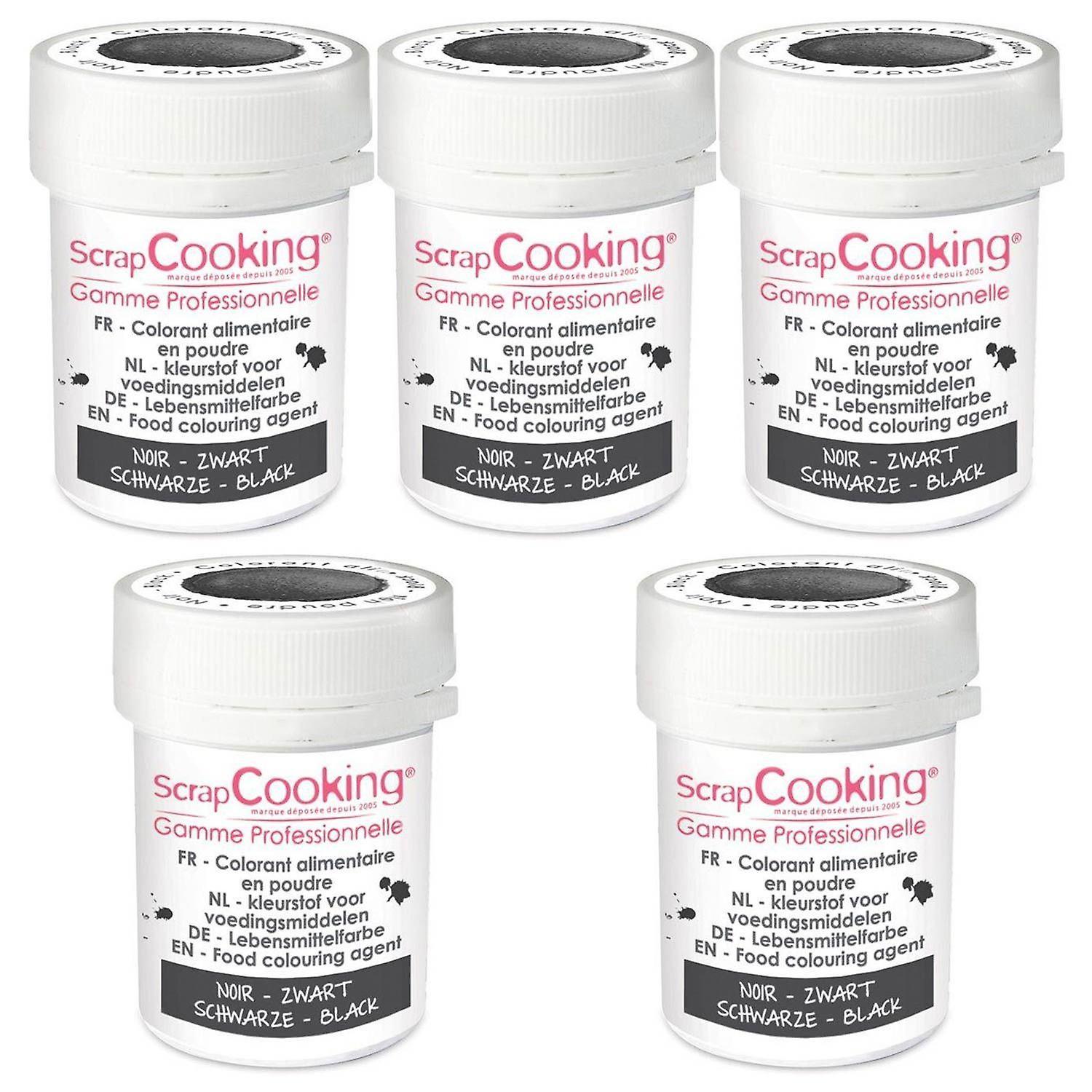 ScrapCooking Food coloring powder black 25 g