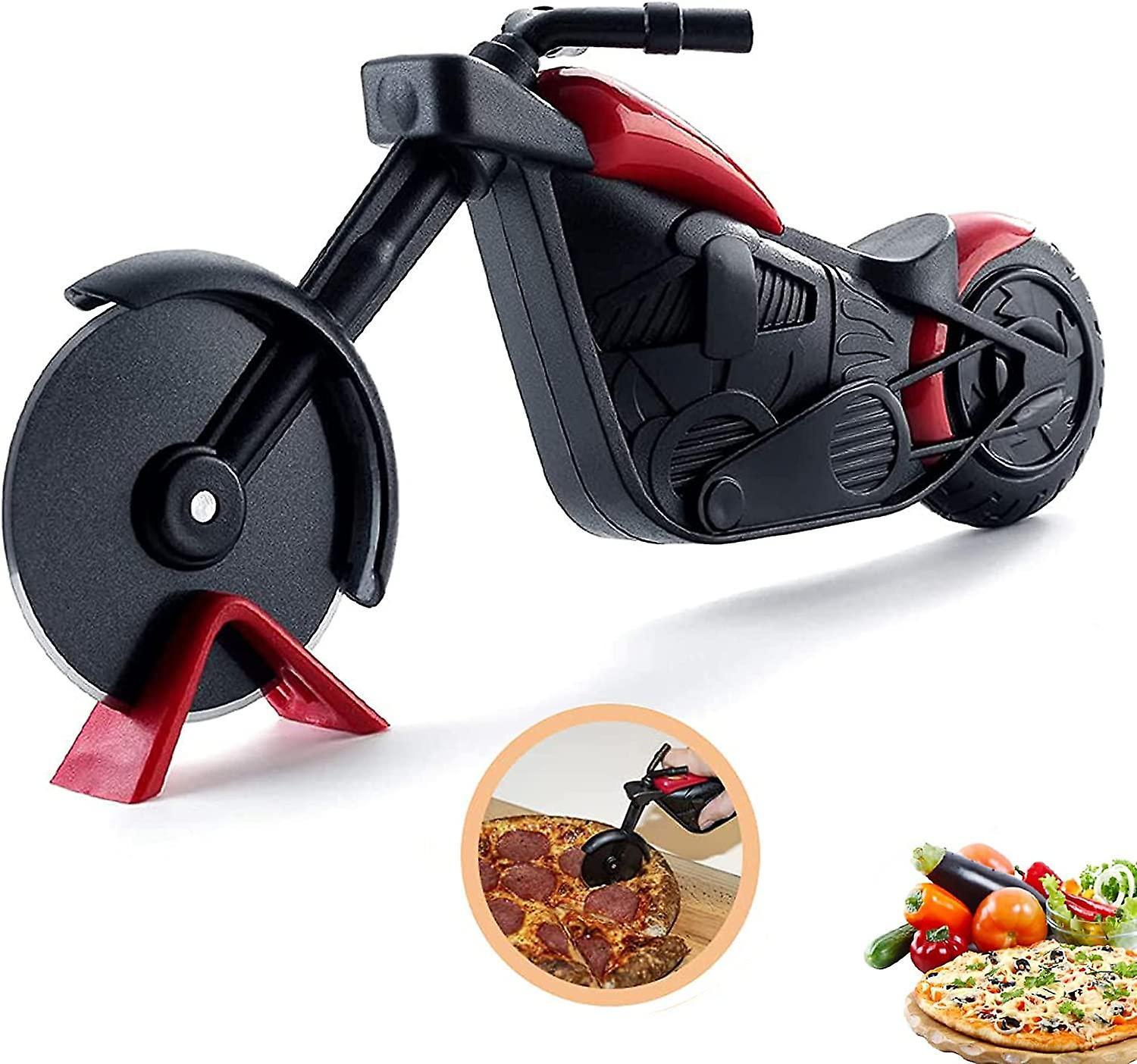 unbrand Pizza Cutter, Manual Pizza Cutter, Motorcycle Pizza Cutter, Creative Pizza Cutter, Fun Pizza Roller,