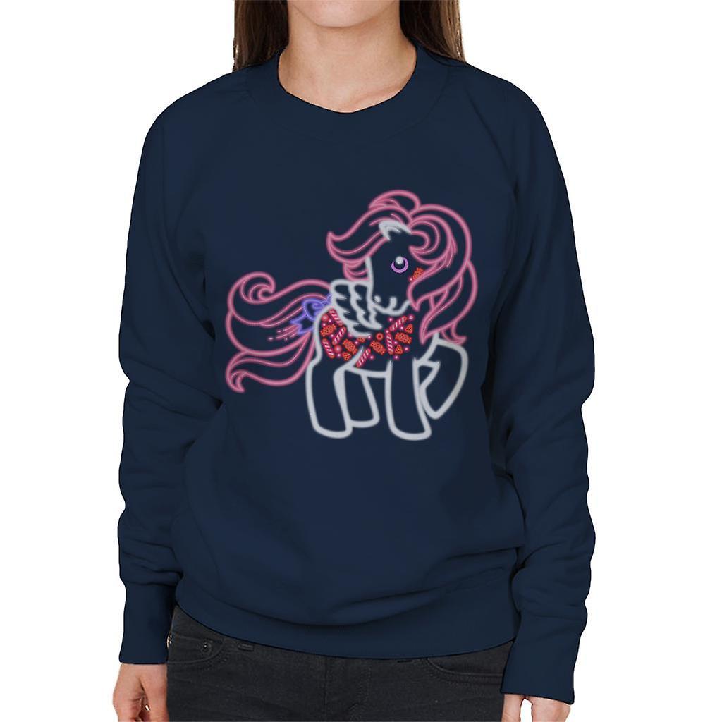 My Little Pony Neon Sweetie Women's Sweatshirt Navy Blue XX-Large