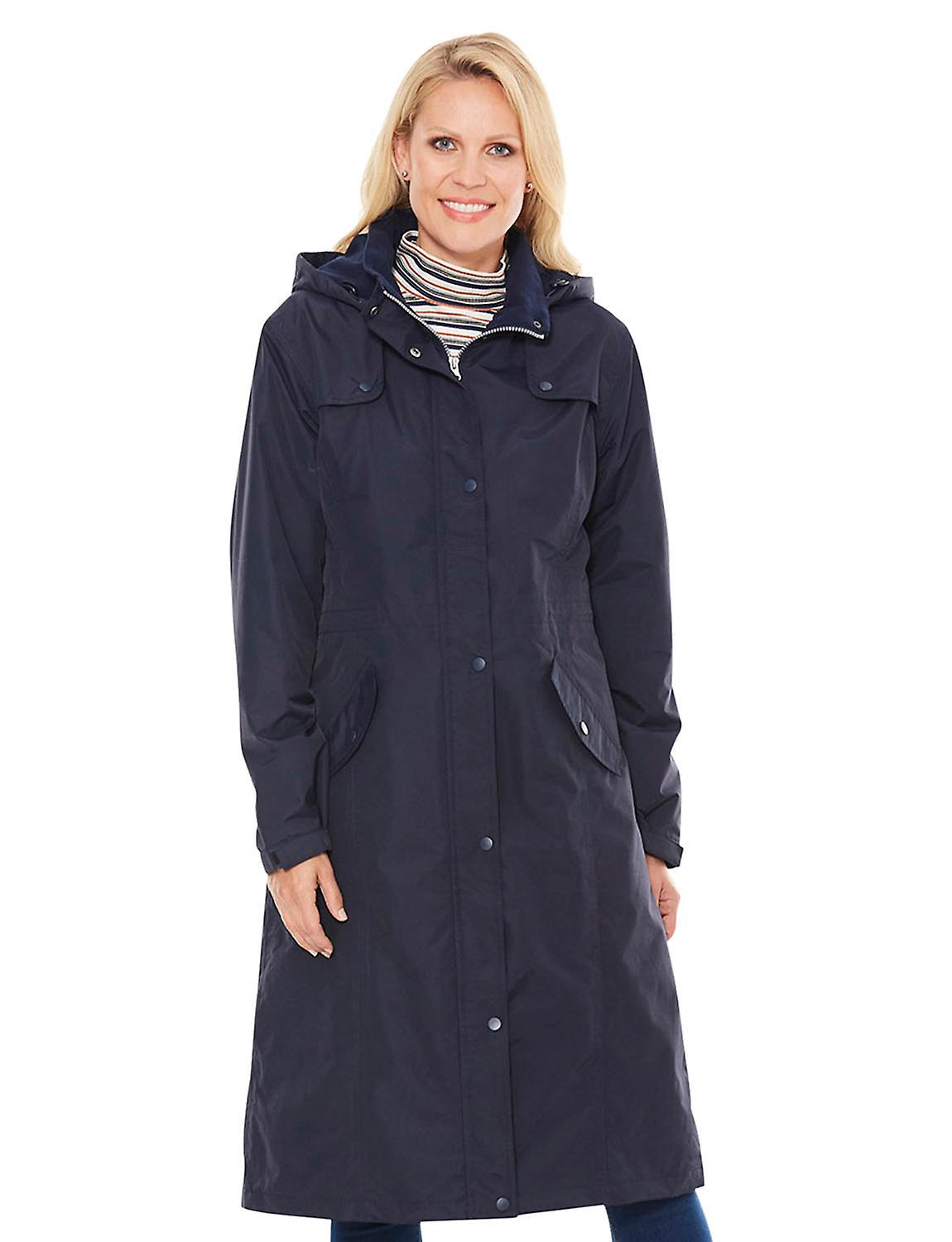 Fleece Lined Waterproof Fabric Jacket 44 Inches