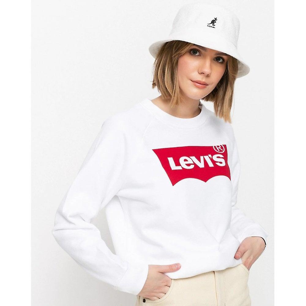 Women's Levi's® Levis Relaxed Graphic Crew Neck Sweatshirt (better Batwing White)