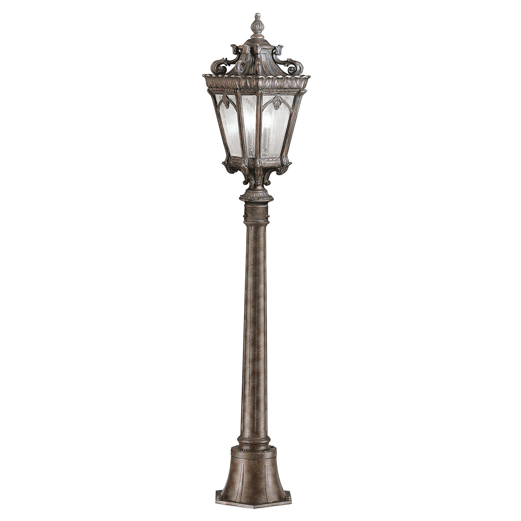 Elstead Lighting Tournai 1 Light Medium Outdoor Post Lantern Londonderry IP44, E27