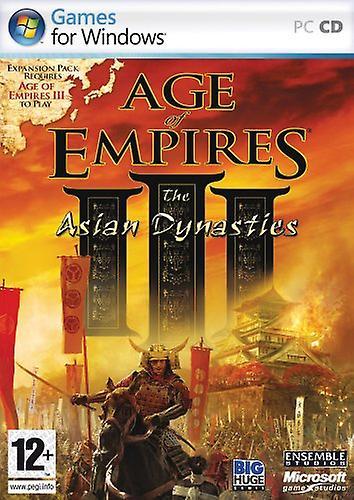 Age of Empires III The Asian Dynasties Expansion (PC) - PAL - New & Sealed