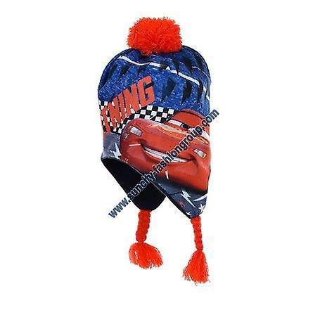 Boys Disney Cars Polar Peruvian Winter Hat HS4111 RED 54 cm