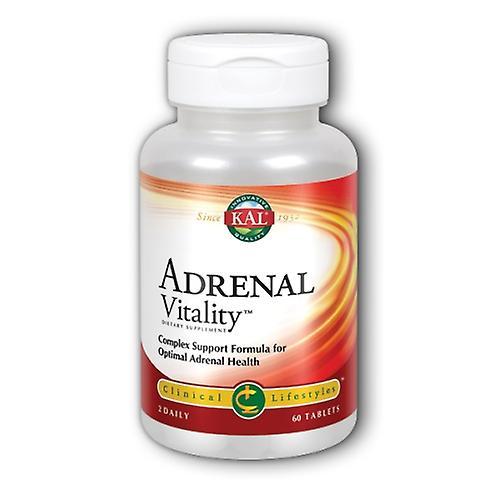 Kal Adrenal Vitality, 60 Tabs (Pack of 1)