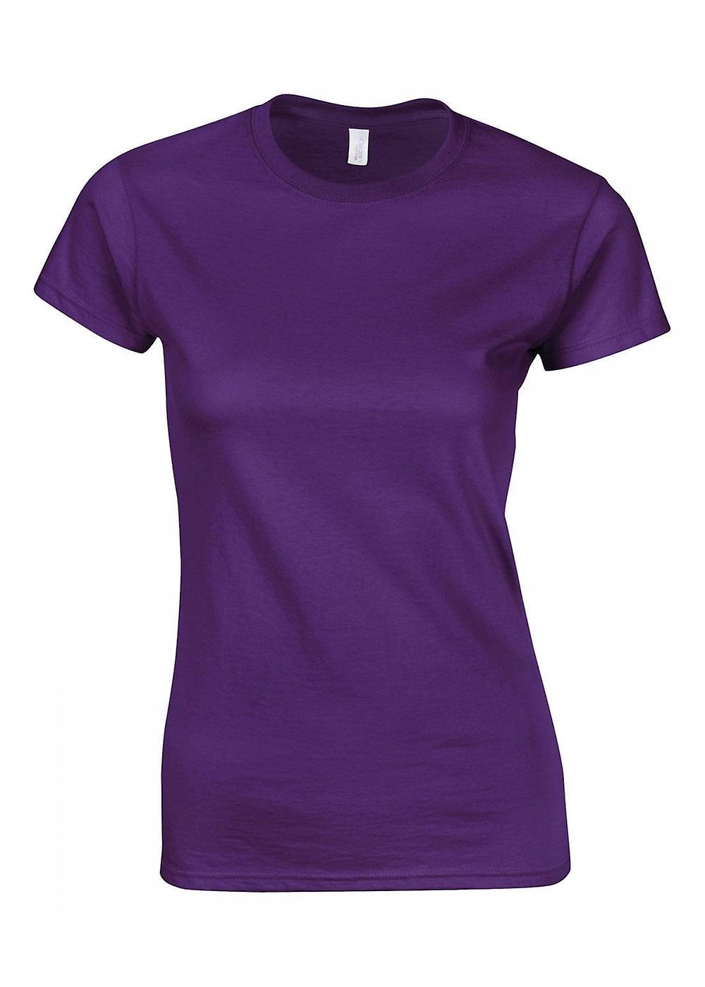 Women's Gildan Softstyle™ Women's Ringspun T-Shirt 64000L Purple