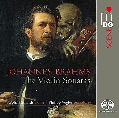 MDG Brahms / Schardt,Stephan / Vogler,Philipp - Complete Violin Sonatas  [SUPER-AUDIO CD] Hybrid SACD USA import