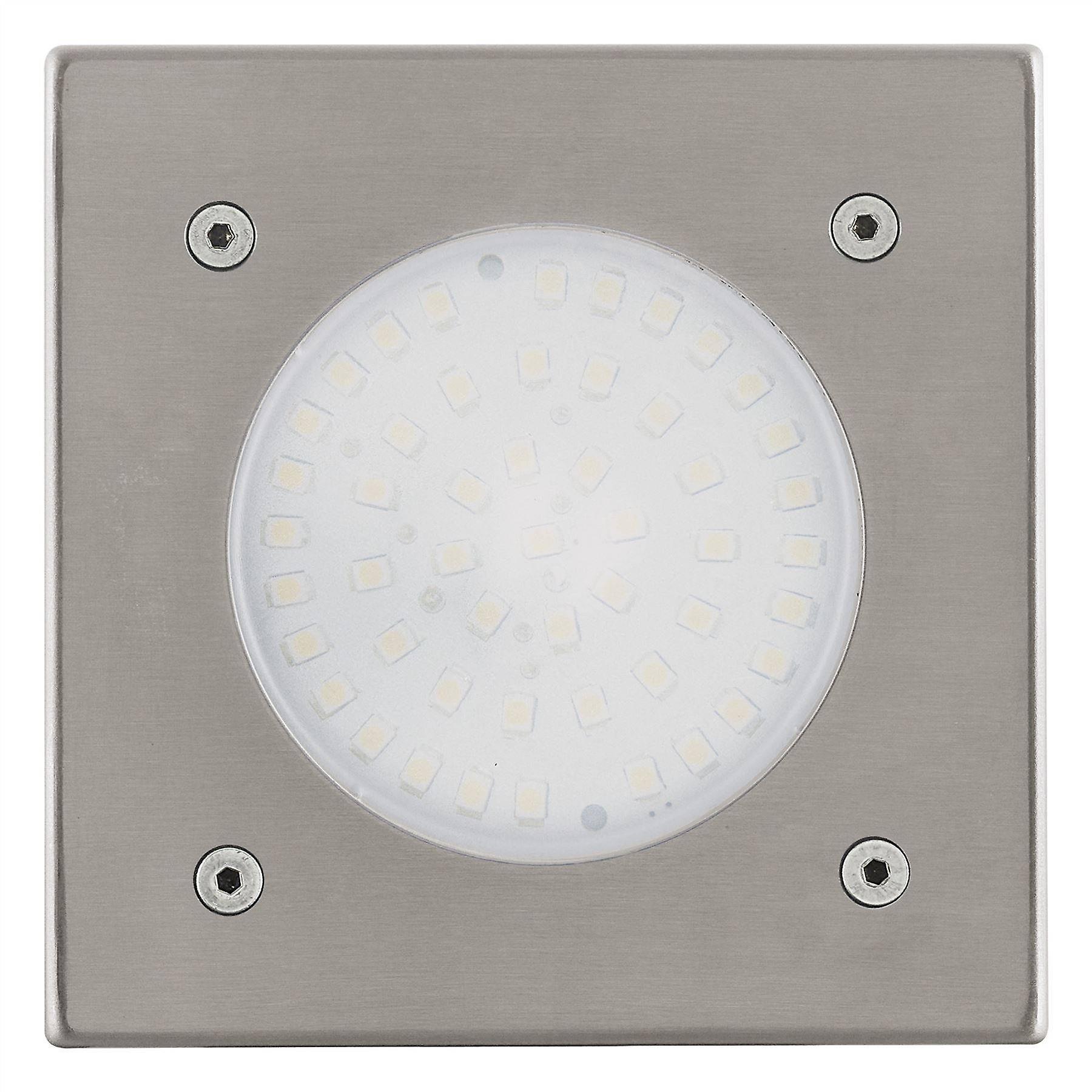 Eglo Lighting Lamedo LED 1 Light Outdoor Recessed Ground Light Stainless Steel IP44