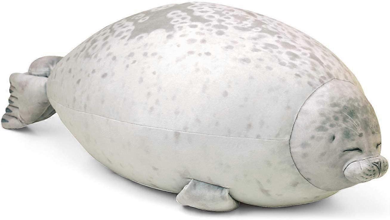 Ersam Chubby Blob Seal Pillow Cute Seal Plush Toy Stuffed Animals,30cm