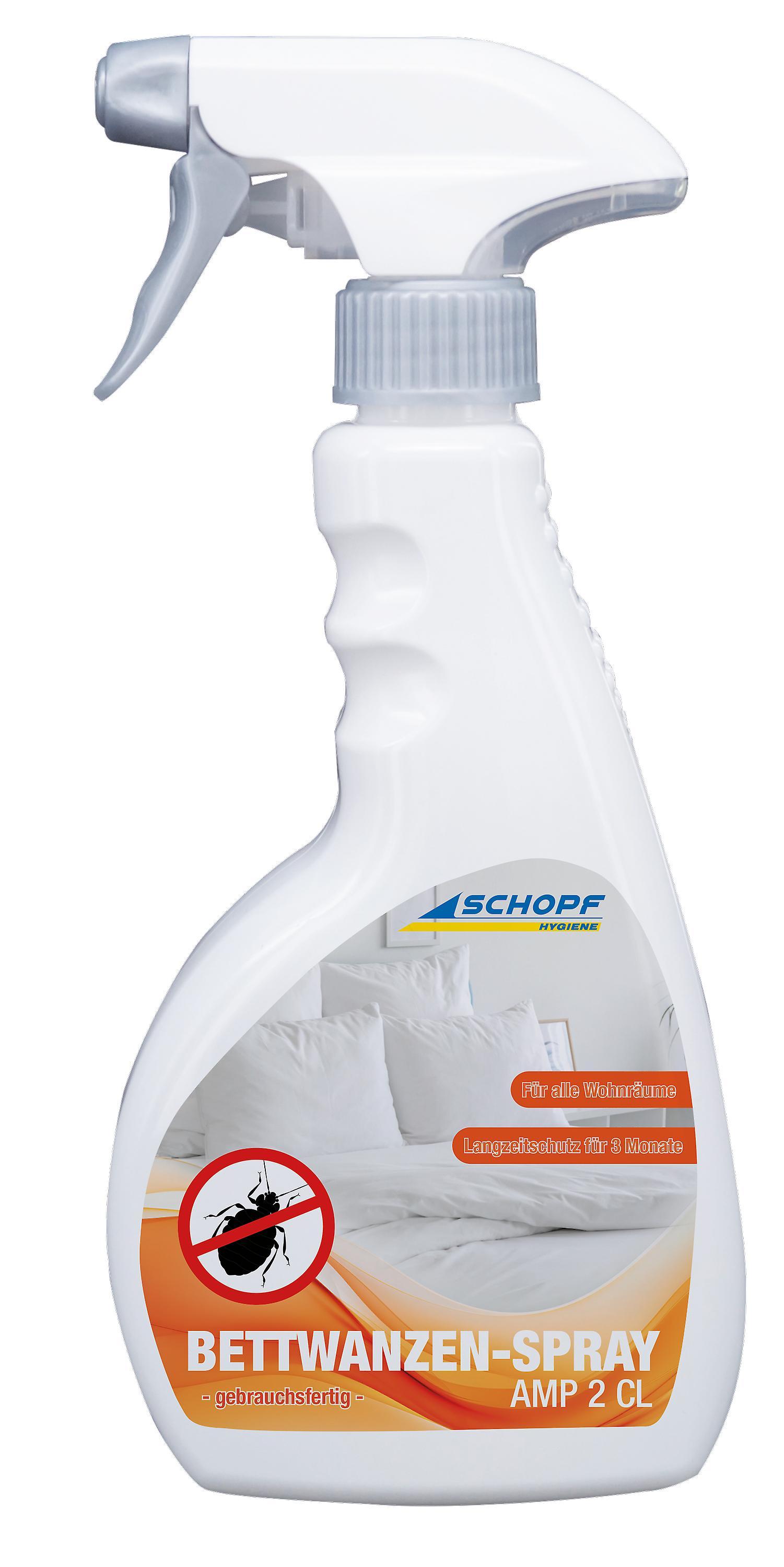 SCHOPF Hygiene Bed® Bug Spray, 500 ml Spray Bottle