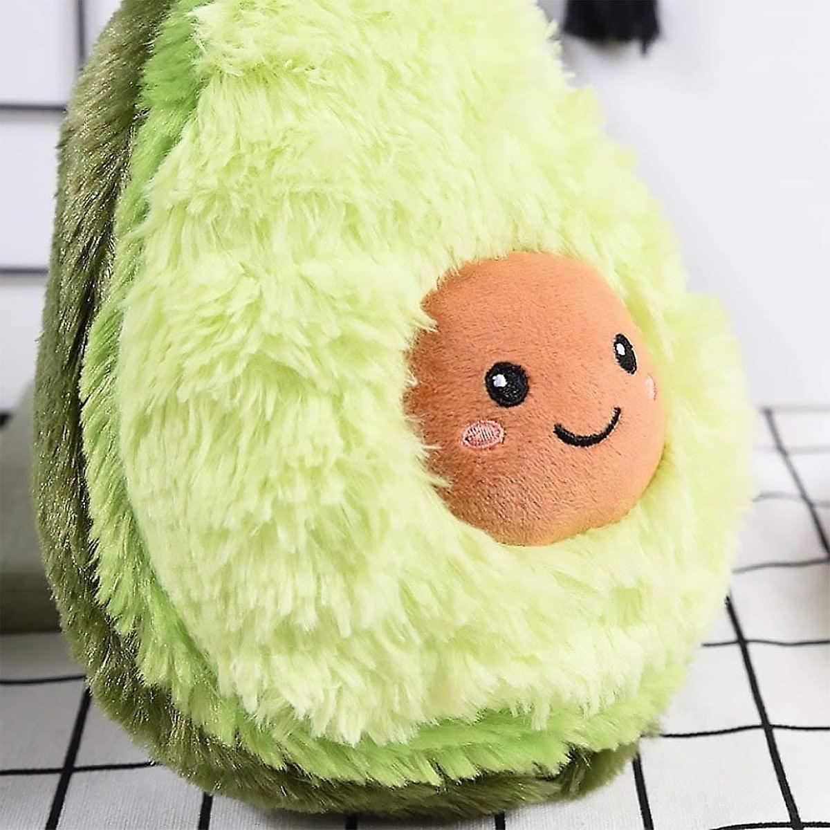 Wonderful Cute Avocado Plush Toy - Soft Fruit Stuffed Pillow For Bedroom And Living Room