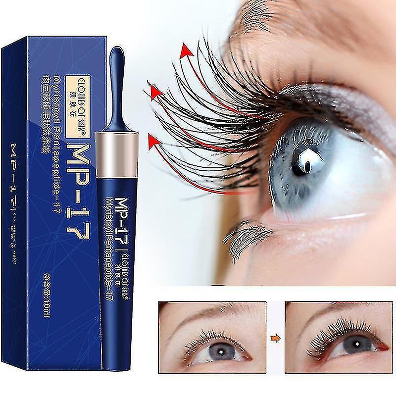 Elriven 1 Pcs Myristoyl Pentapeptide 17 Eyelash Growth Liguid Eyelash Extension Nourishing Liquid