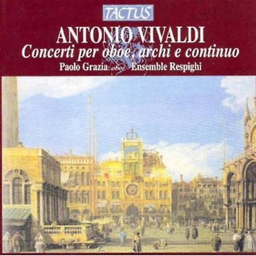 Tactus Records Paolo Grazia - Oboe Concertos  [COMPACT DISCS] USA import