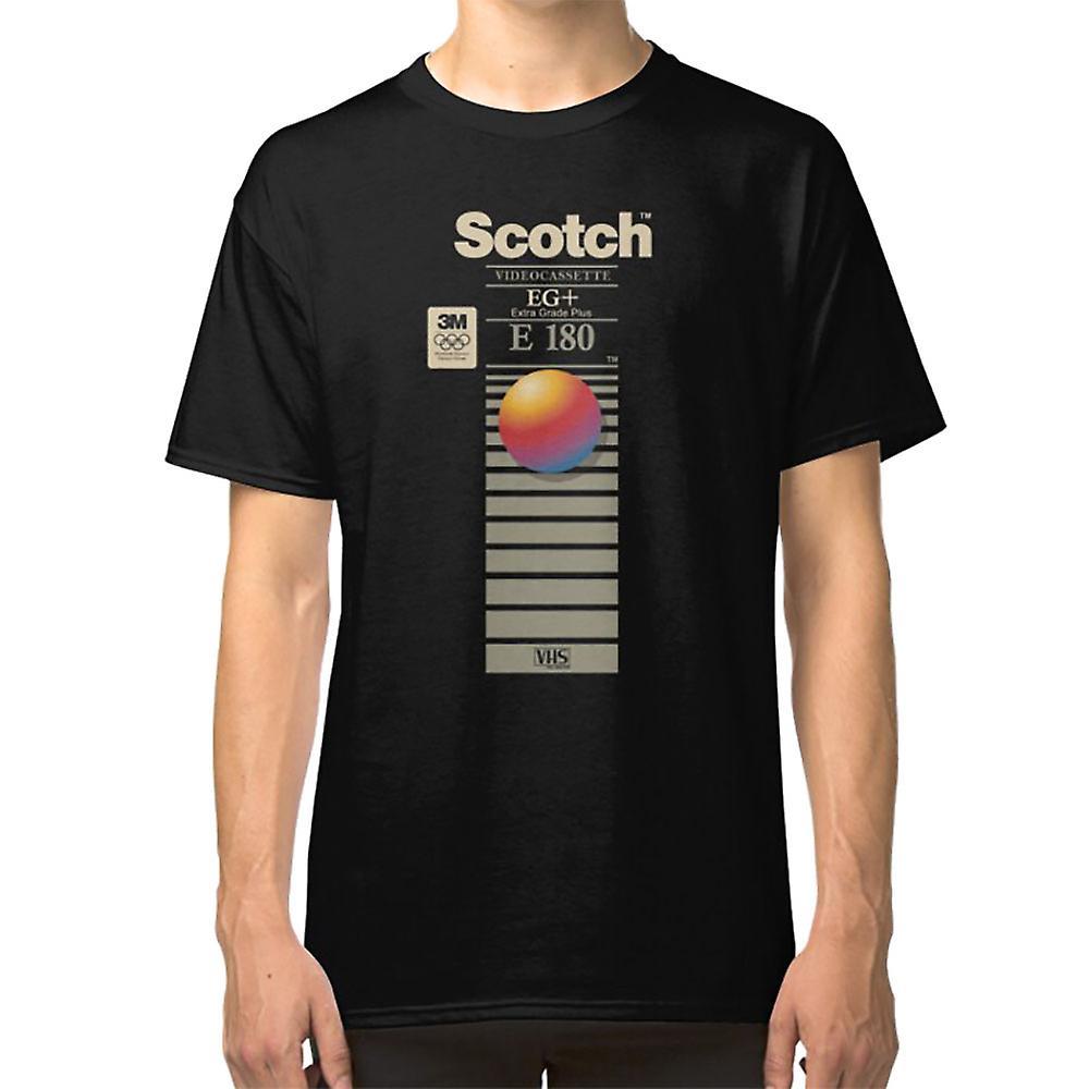 RockShark VHS Scotch E180 T-shirt black L