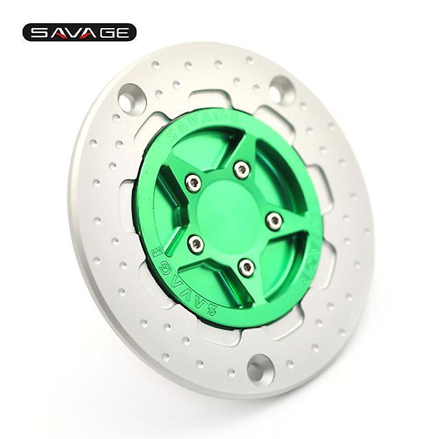 Gas Fuel Tank Cap For Kawasaki Ninja 125 400 650r 650 1000 Versys Zx6r Zx6rr Zx9r Zx10r Zx14r Motorcycle Cnc Quick Release Cover Green