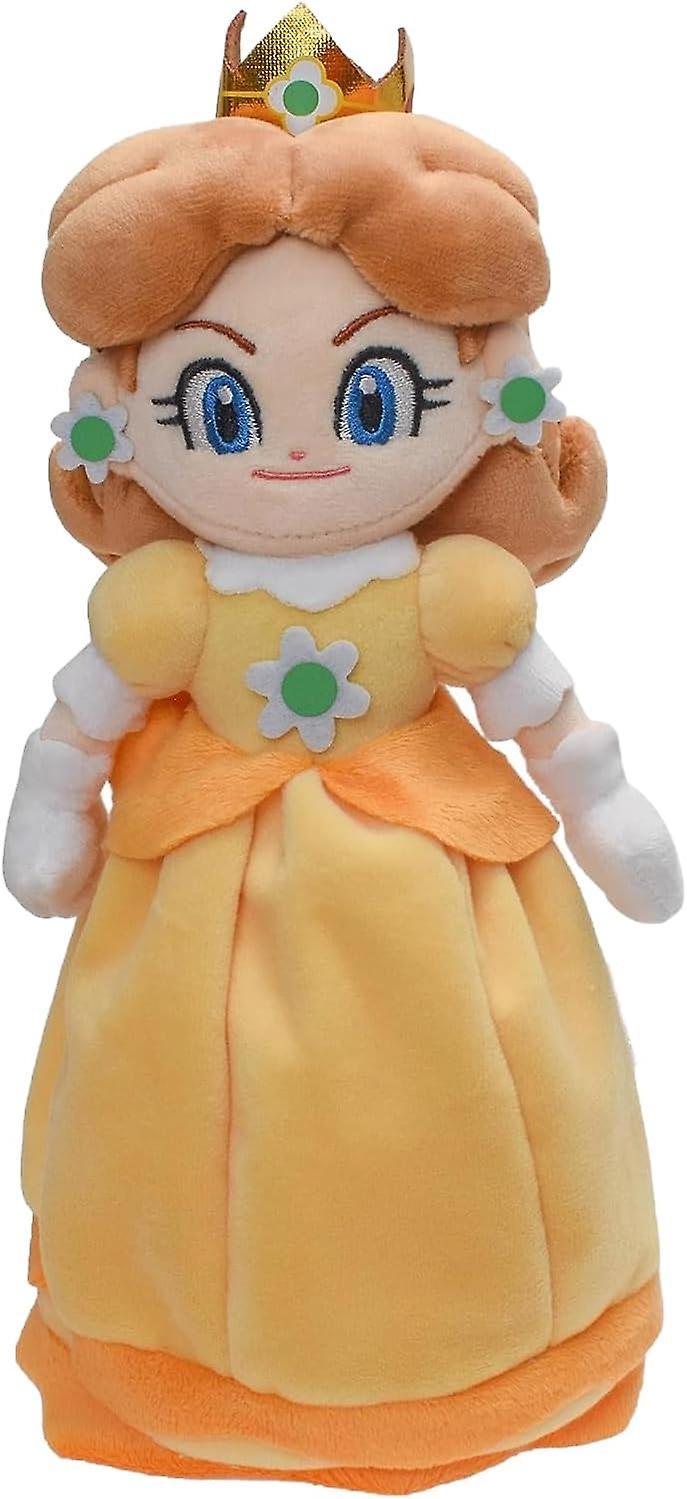 Liangnv Super All-star Series Characters Princess Daisy Plush Toy 13.7 Inch Princess Daisy Cute Plush Toy For All The Fans(daisy)