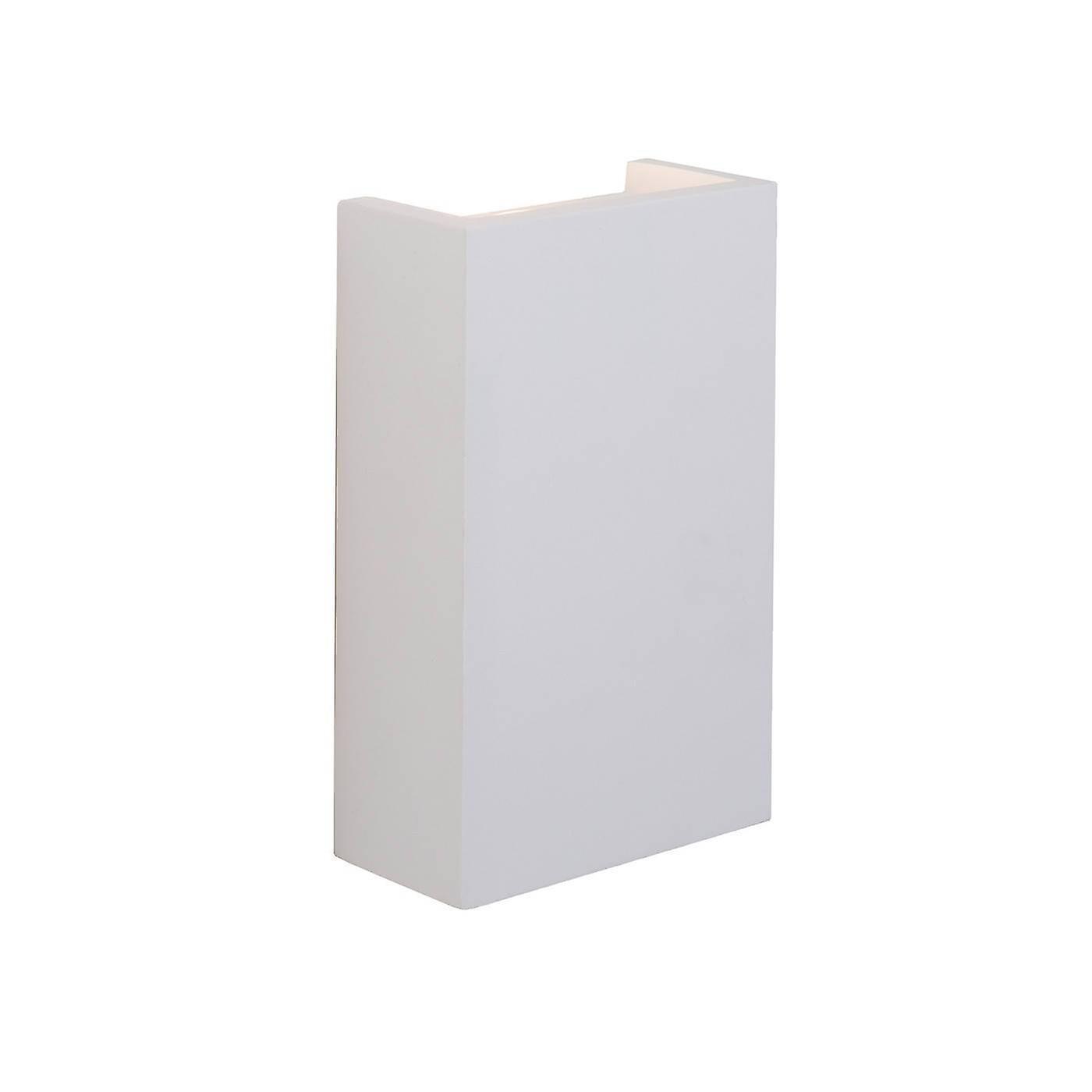 Endon Lighting Mornington 2 Light Indoor Wall Light White Plaster