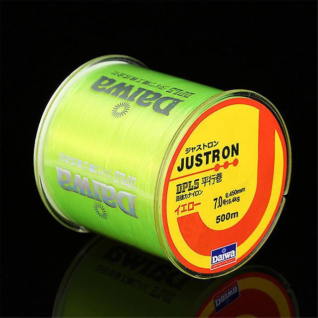 Slowmoose 500m Super Strong Nylon Fishing Japan Monofilament Line Yellow 3