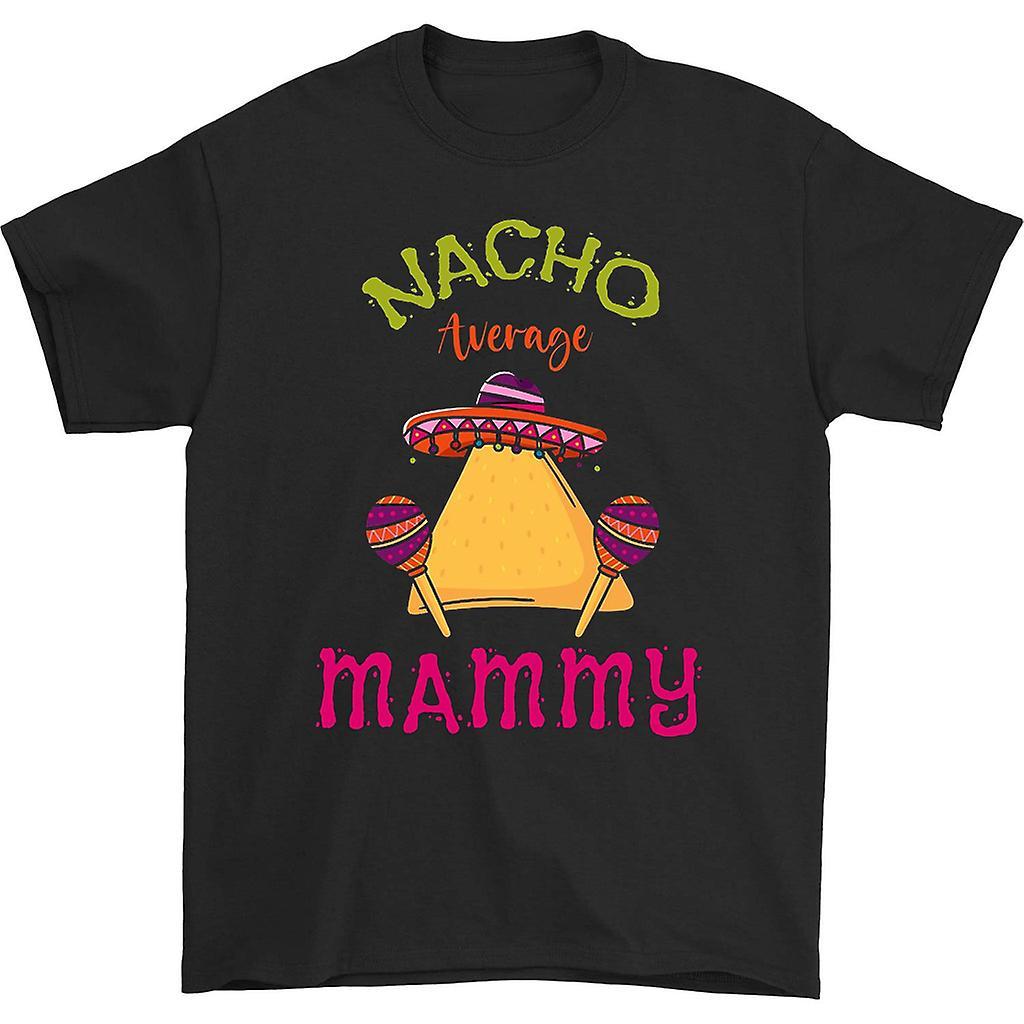 HISHARK Nacho average mammy t-shirt black L