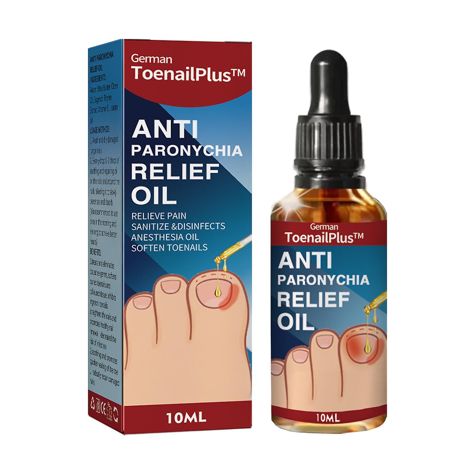 Yituo Anti Paronychia Relief Oil, Anti-paronychia Auxiliary Oil, Ingrown Toenail Correction, Nail Care Oils For Ingrown Toenails, Nail Care And Tre...