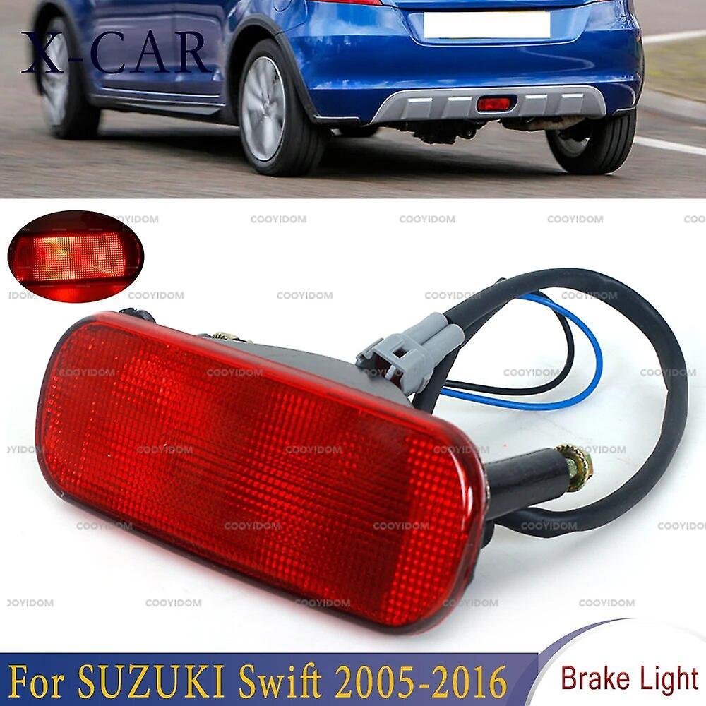 Scitoo X-car Rear Bumper Fog Light Fog Lamp For Suzuki Swift 2005 2006 2007 2008 2009 2010 2013 2014 2015 2016 Raer Brake Warning Lamp 1 Pcs