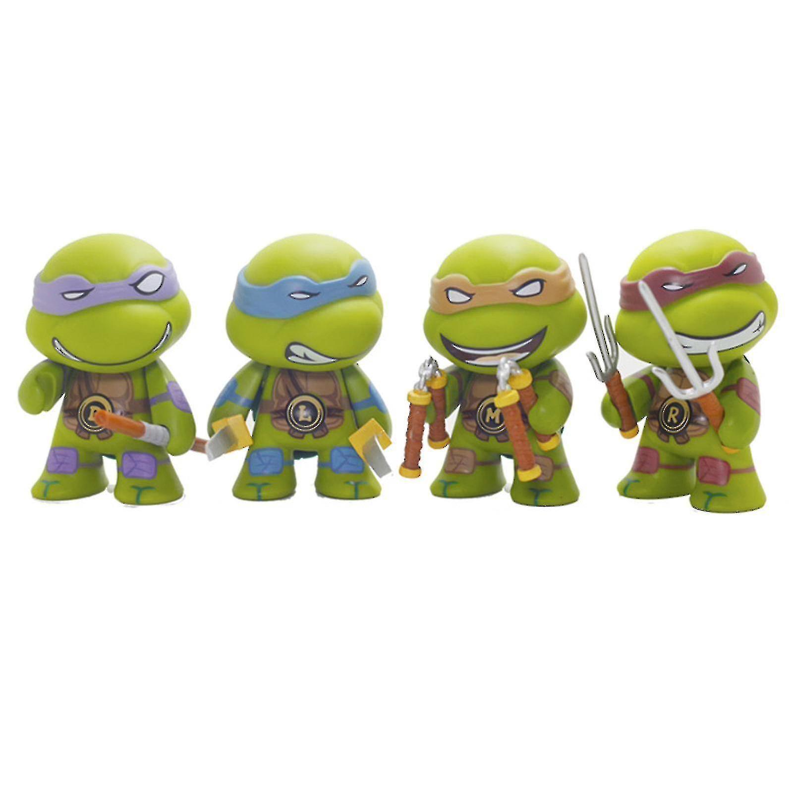 Elciaicle Teenage Mutants Ninja Turtles Mini Action Figures Toy Gift