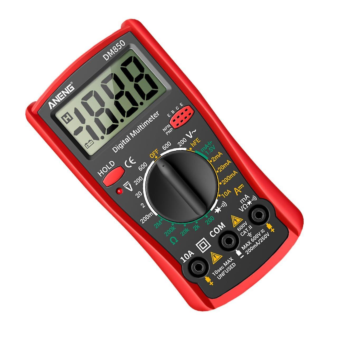 Yuzee Digital Multimeter Voltmeter Multimeter Handheld Oscilloscope Scope Frequency Ohmmeter Electric Multimeter Digital Test Tool Multimeter Tester