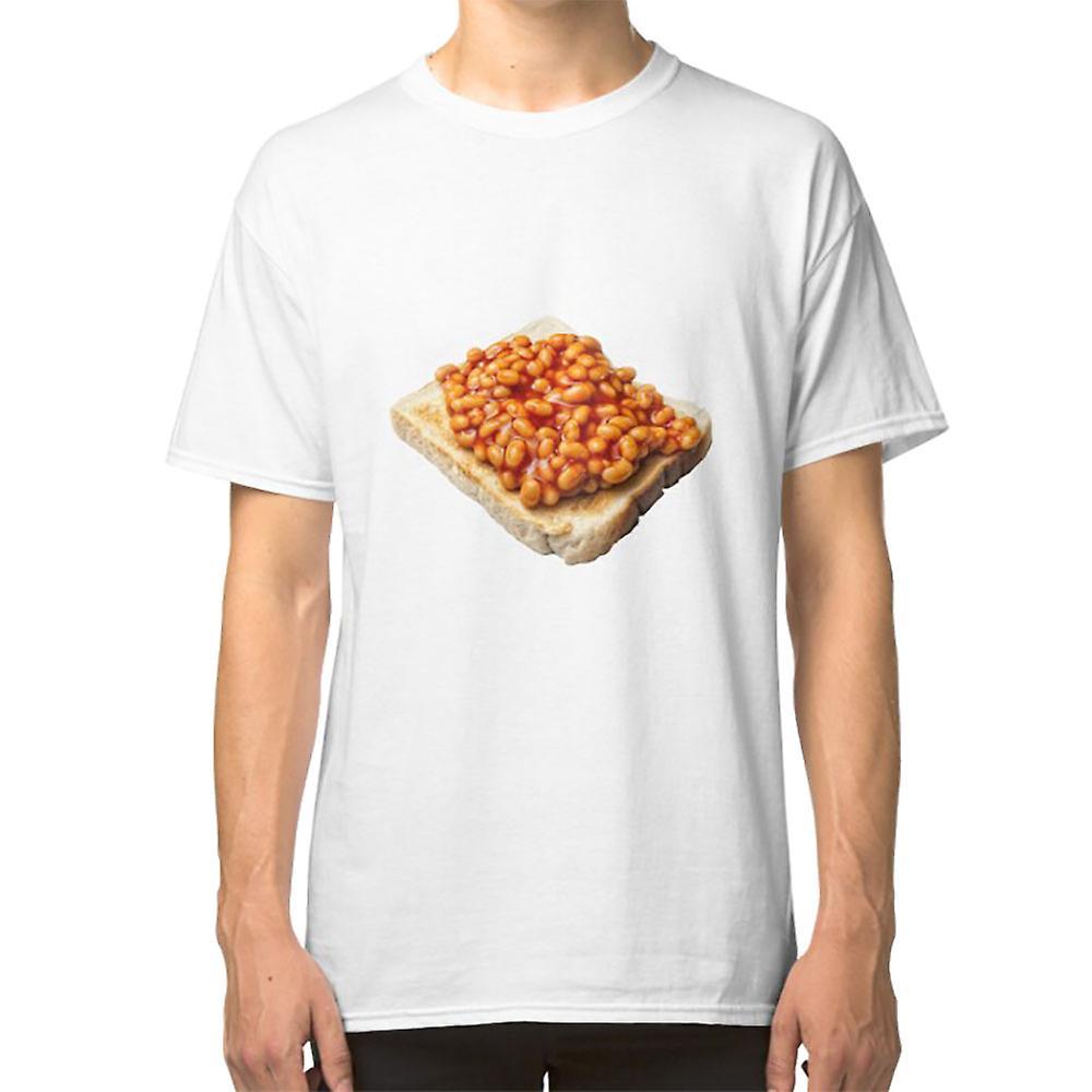 RockShark Beans on Toast T-shirt white XL