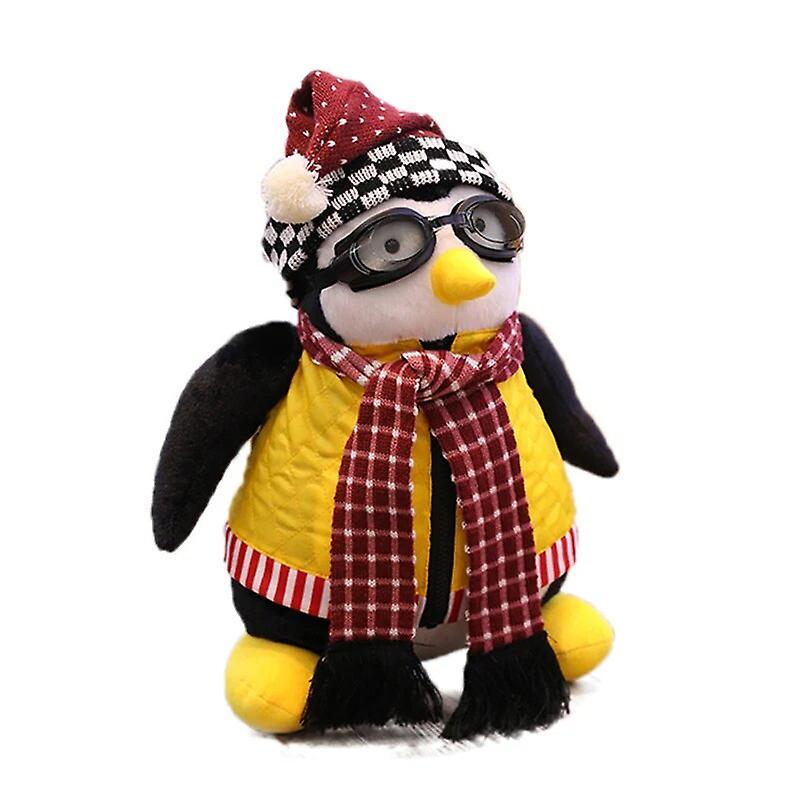 Aintier 27/47cm Friends Hugsy Plush Doll Joey's Friend Penguin Toy Plushie Figure Stuffed Animal Hagi Removable Clothes Gift for Fans 27cm Penguin