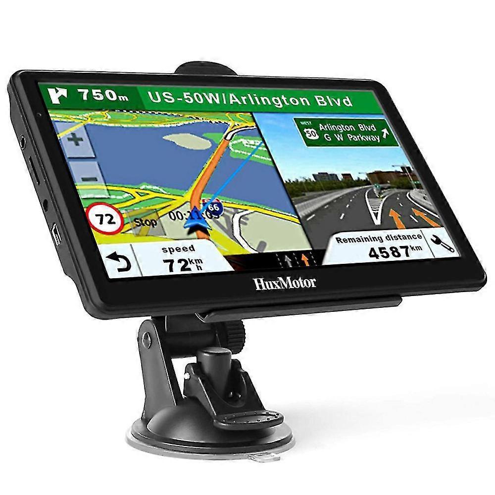 Bysion 5/7 Inch Sat Nav, Free Lifetime Updates, Sat Navs For Car/truck/lorries/hgv/motorhomes/lgv, Postcodes & Lane Assist 5 inch